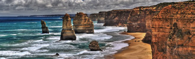 A Great Ocean Road e os 12 Apóstolos A Great Ocean Road e os 12 Apóstolos